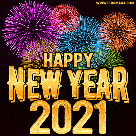 Happy New Year 2021 GIF Images  Download on Funimadacom