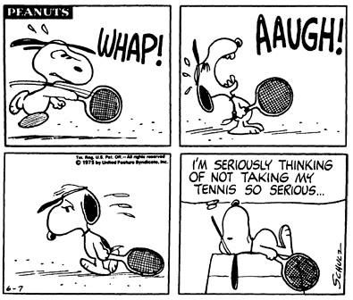 tennis  Snoopy comics Snoopy pictures Snoopy quotes