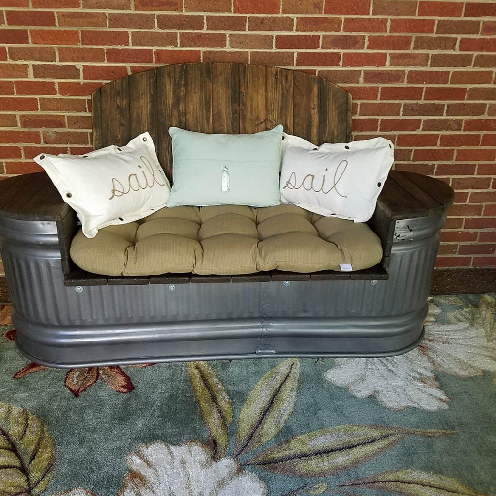27 Adorable Reused and Repurposed Galvanized Tub and Bucket Ideas to Bring  Country into Your Home  Pallet furniture outdoor Rustic outdoor  furniture Outdoor furniture plans