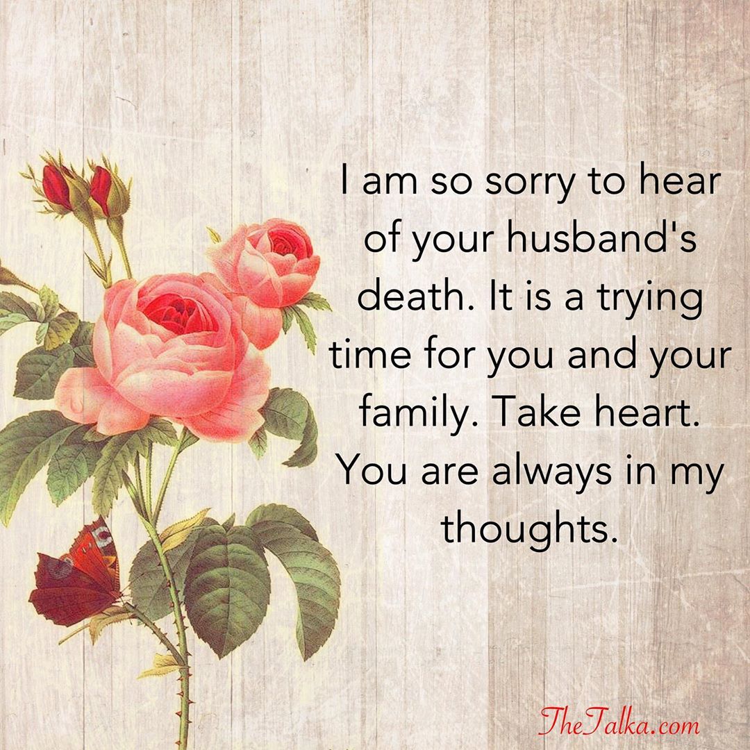 Image result for deepest sympathy on the loss of your husband images