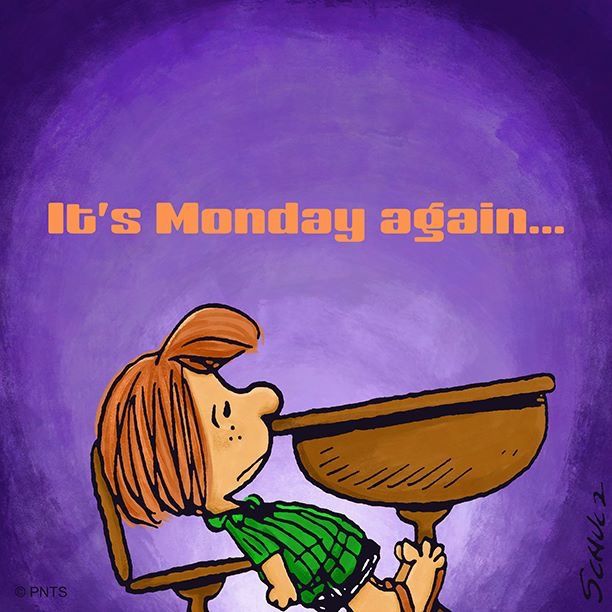 Its Monday again  Snoopy quotes Peanuts charlie