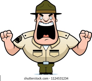 Image result for Cartoon sergeant major images