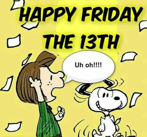 Snoopy Happy Friday The 13th Pictures Photos and Images for Facebook  Tumblr Pinterest and Twitter