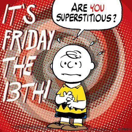 Charlie Brown Fri the 13th  Snoopy friday Happy friday the 13th Friday  the 13th