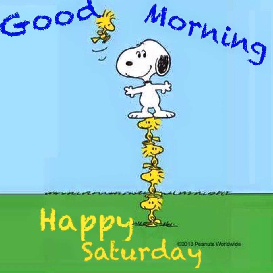 Good Morning Saturday Snoopy Quote  Snoopy quotes Good morning happy  saturday Good morning saturday