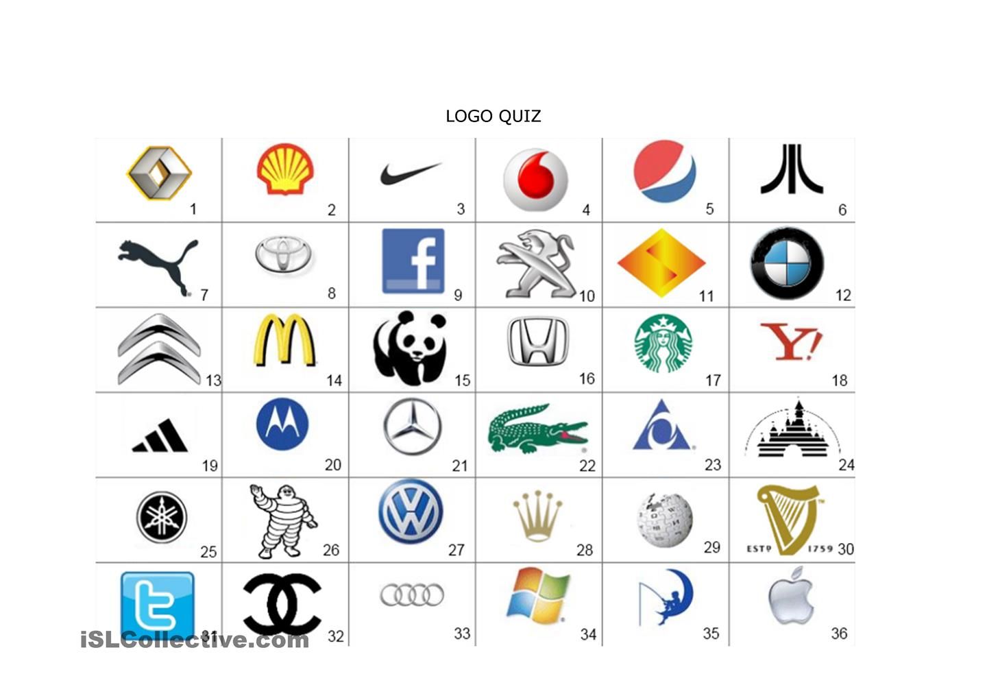 quiz  Guess the logo Logo quiz Logo quiz games