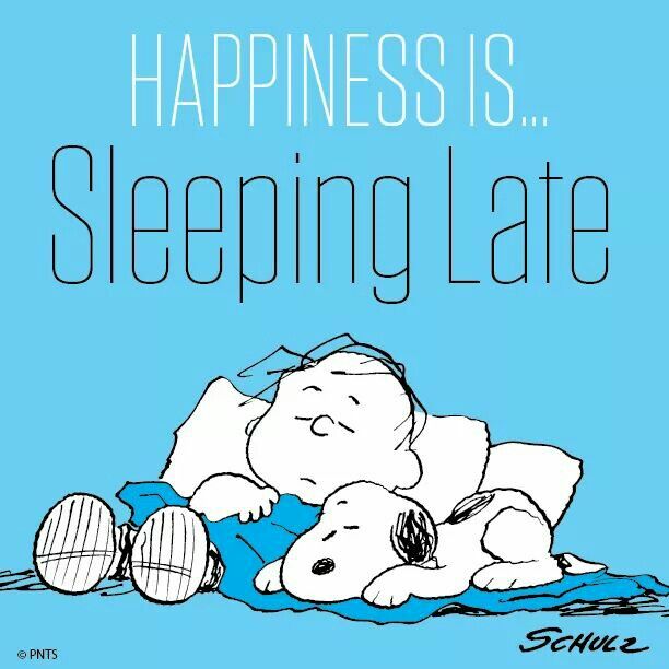 Sleeping late  Snoopy funny Snoopy Peanuts snoopy