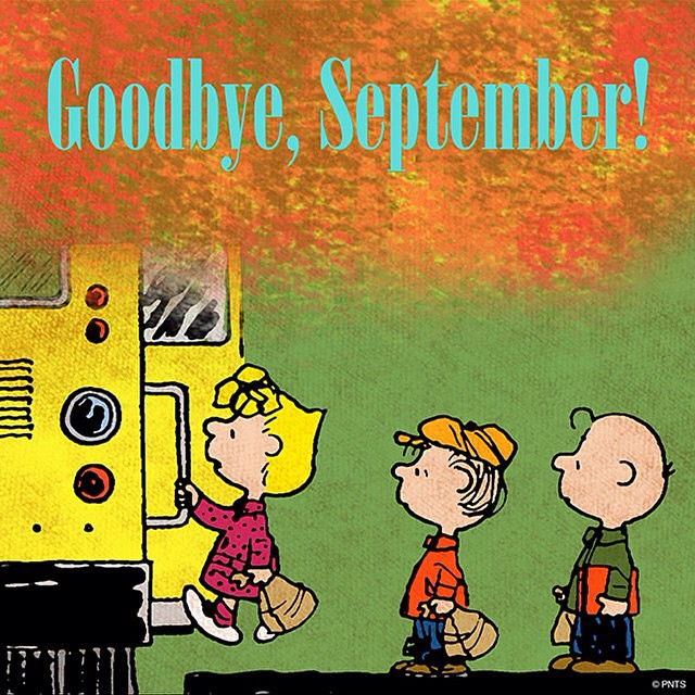 GOODBYE SEPTEMBER SnoopyGrams ReShare By snoopygrams quot  Flickr