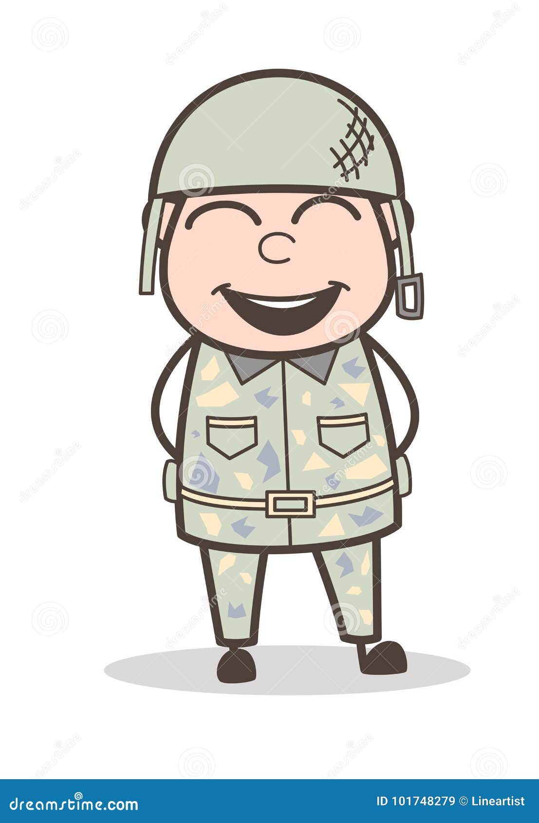 Image result for Cartoon smiling sergeant images