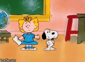 Animated GIF  Snoopy comics Charlie brown and snoopy Animated gif