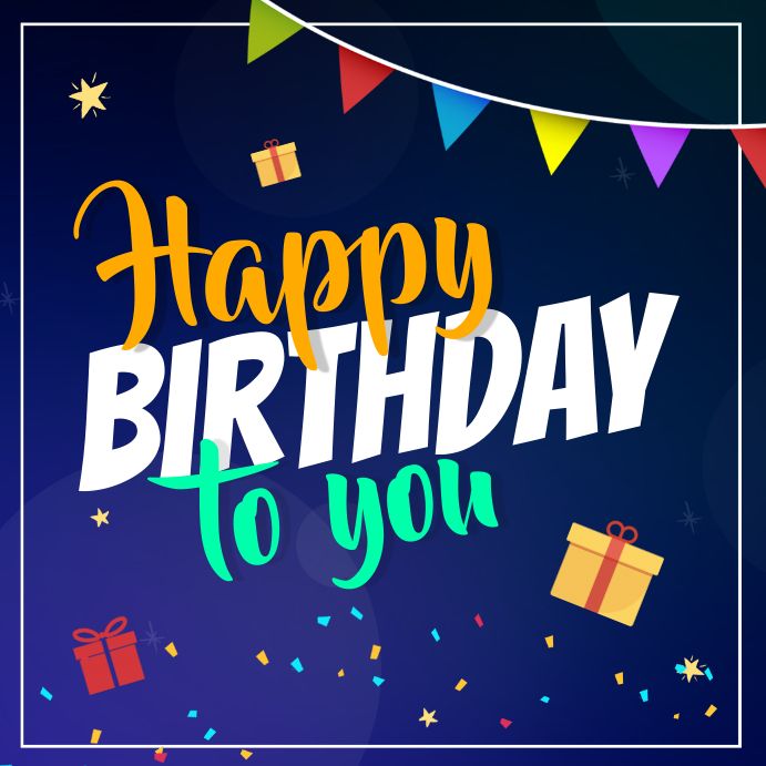 Pin on Birthday Poster Templates