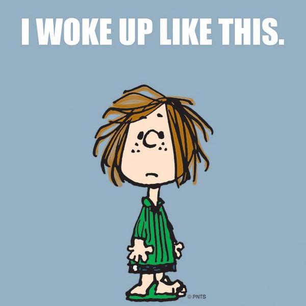 PEANUTS on Twitter quotI woke up like this  httptcoq6kUxZTLSVquot