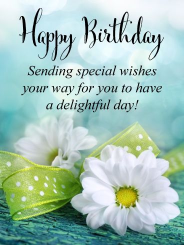 Lovely Flowers - Happy Birthday Card  Birthday  Greeting Cards by Davia   Happy birthday wishes messages Happy birthday wishes images Happy  birthday wishes quotes