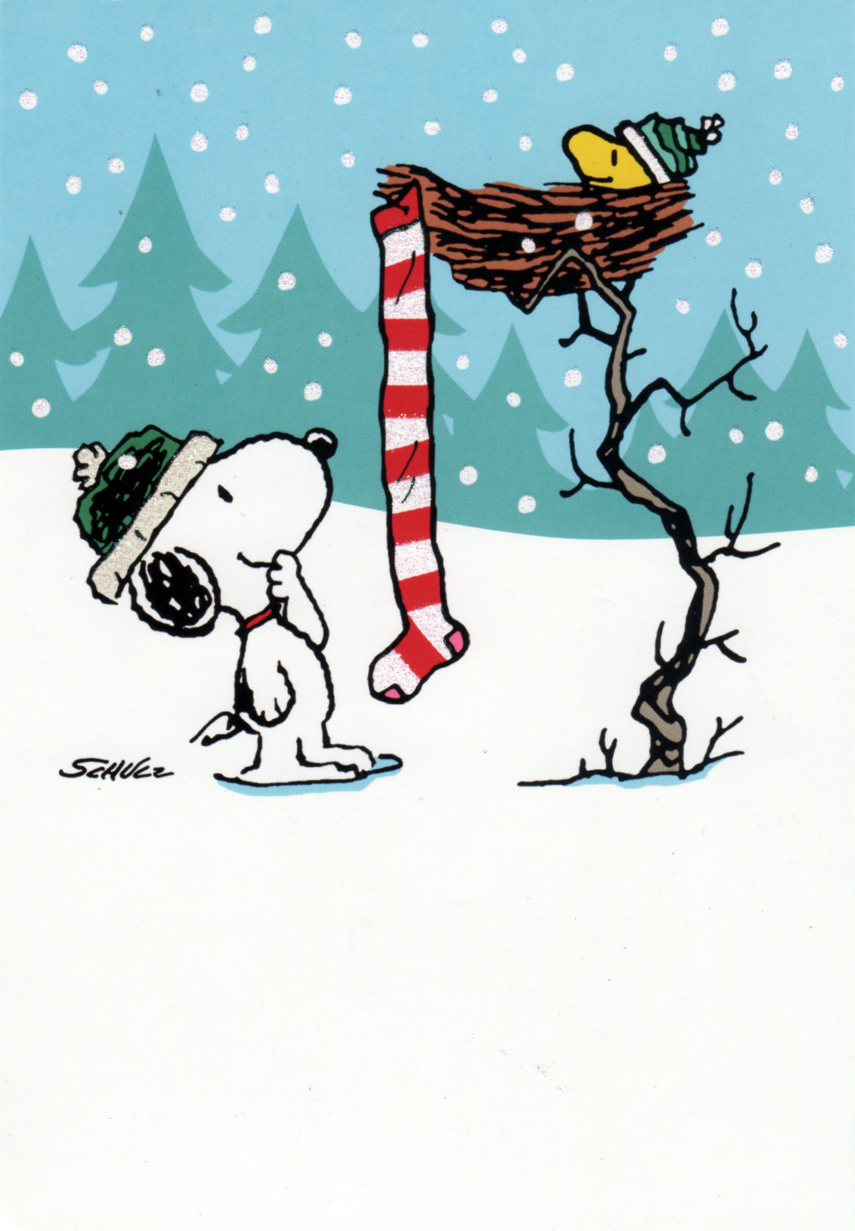 Snoopy and woodstocks extra long stocking  Snoopy christmas Snoopy  Snoopy pictures