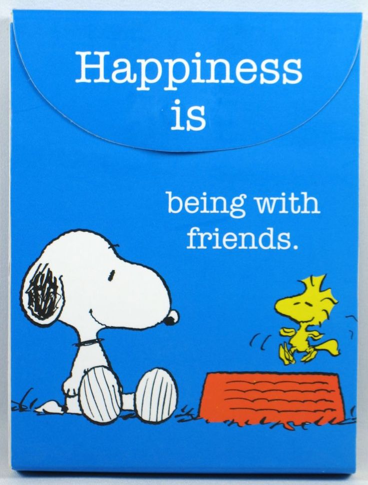 Snoopy Purse Notes - Happiness Is Being With Friends  Snoopy quotes Snoopy  pictures Snoopy
