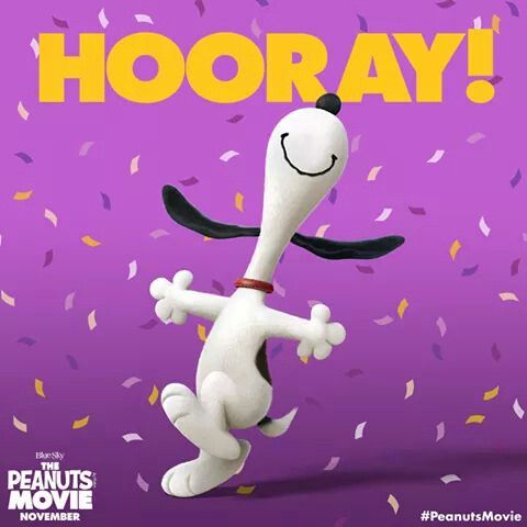Hooray  Snoopy love Snoopy Peanuts movie
