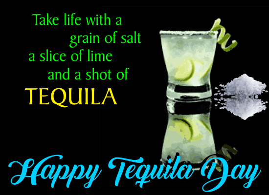 A Shot Of Tequila  National tequila day Tequila day Tequila shots