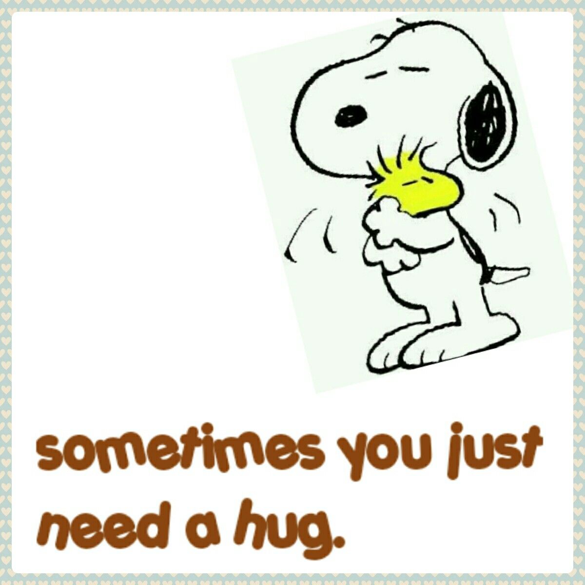 Snoopy Just needs a hug  Charlie brown and snoopy Snoopy Peanut pictures