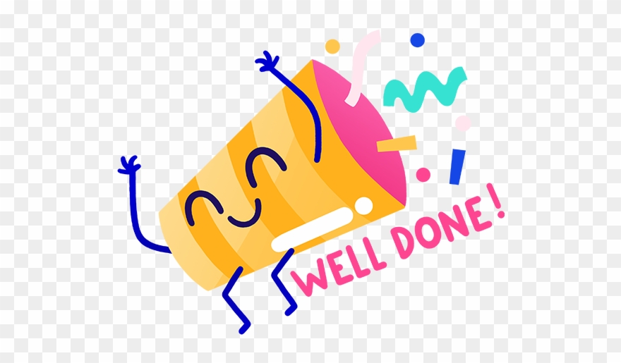Well Done Confetti Clipart 3027646 - PinClipart