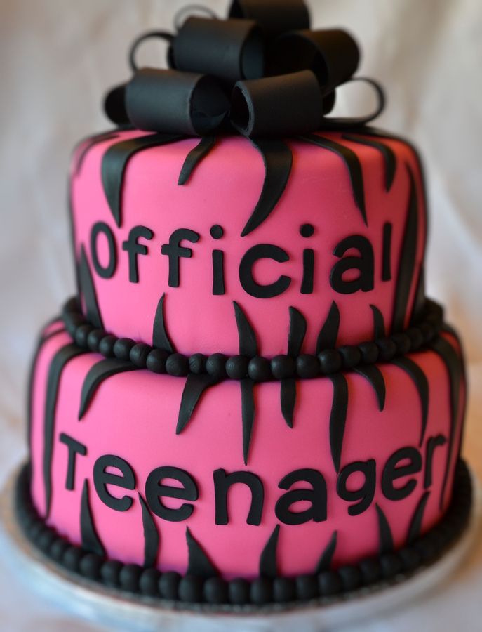 Official Teenager Birthday Cake  Birthday cakes for teens 13 birthday cake  Birthday cake girls teenager