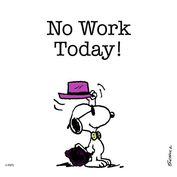 A day off  Snoopy zitate Snoopy bilder Hart aber herzlich
