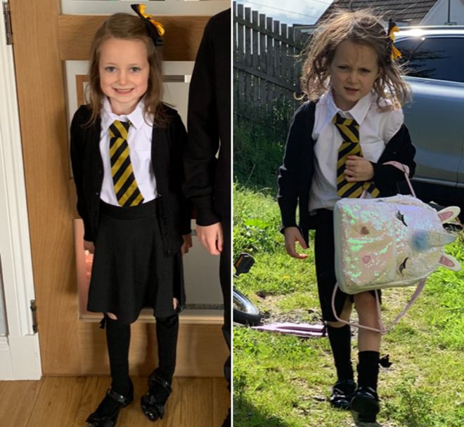 Image result for School uniform before and after