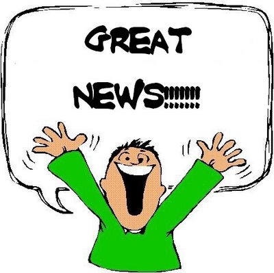 Image result for Great news images