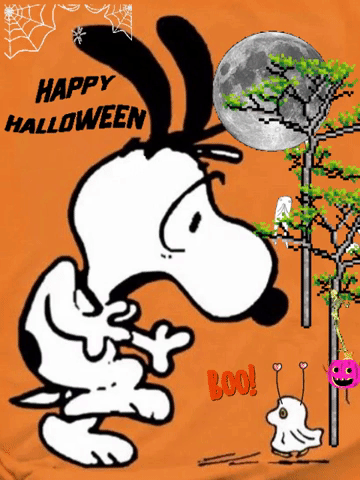 Scared Snoopy Happy Halloween Gif Pictures Photos and Images for  Facebook Tumblr Pinterest and Twitter