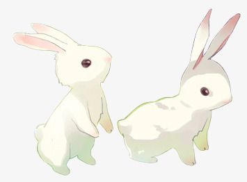 Cute White Bunny  Cute clipart Bunny Cute
