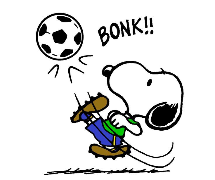Snoopy Knows How to Kick a Soccer Ball  Snoopy Fictional characters The  originals