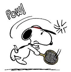 17 Tennis ideas  tennis snoopy pictures snoopy and woodstock