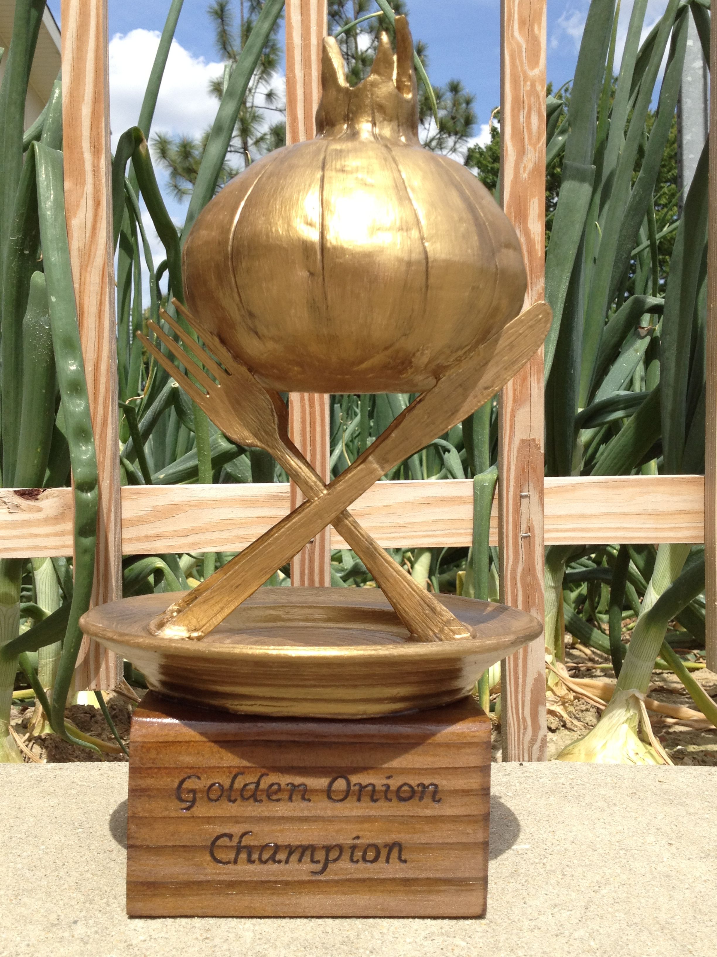 Image result for onion trophy