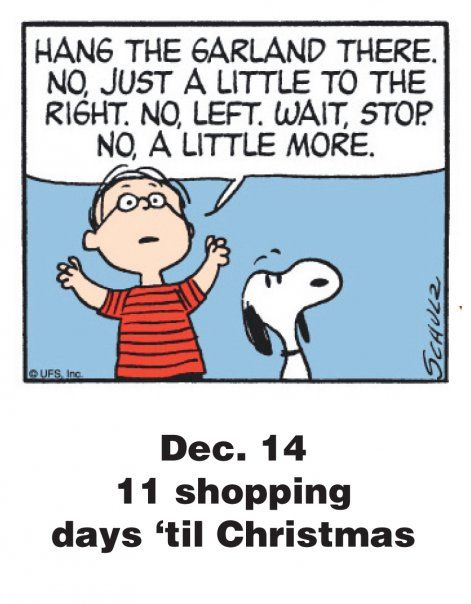 Pin on Charles M Schulz - Xmas Countdown