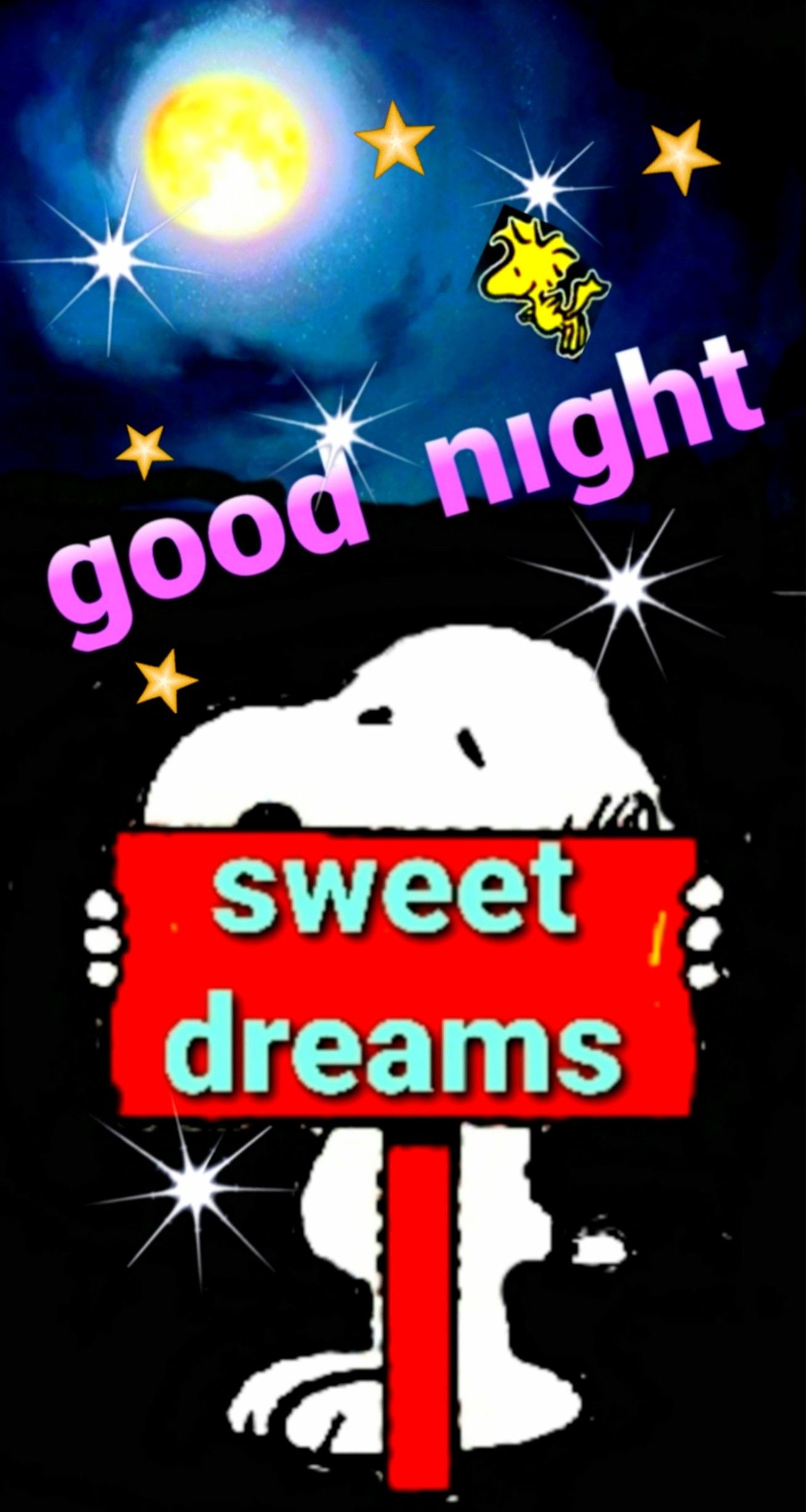 good-night  Snoopy halloween Beautiful good night quotes Good  night sweet dreams