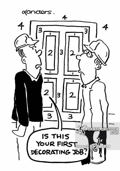Painter And Decorator Cartoons and Comics  Painter and decorator Painter  funny Painter