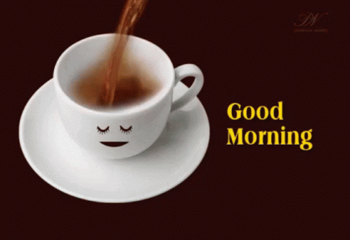 Morning Coffee Gif - Image of Coffee and Tea in 2020  Good morning coffee  gif Good morning coffee Good morning coffee images